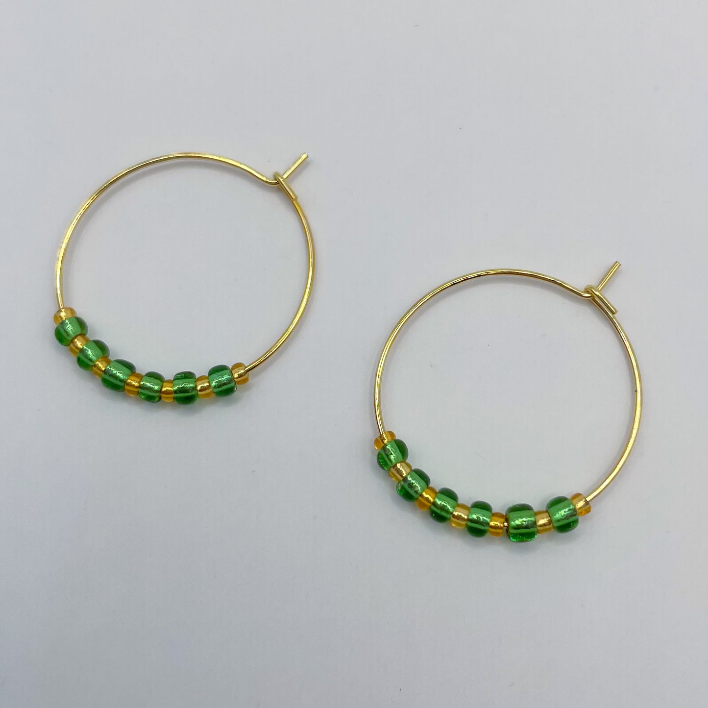 Earrings Green