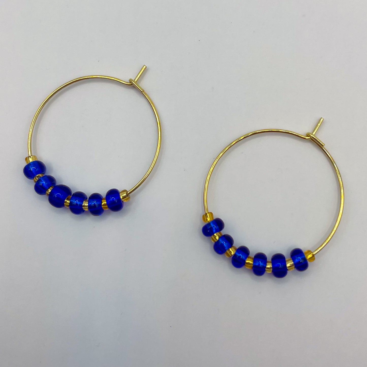 Earrings Blue