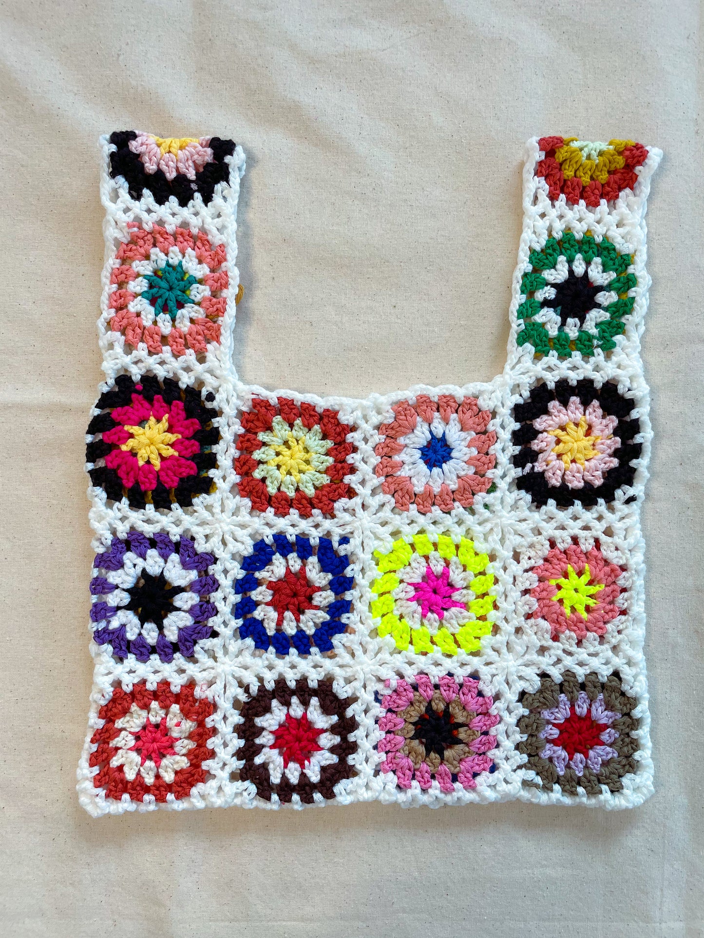 Bag Crochet white