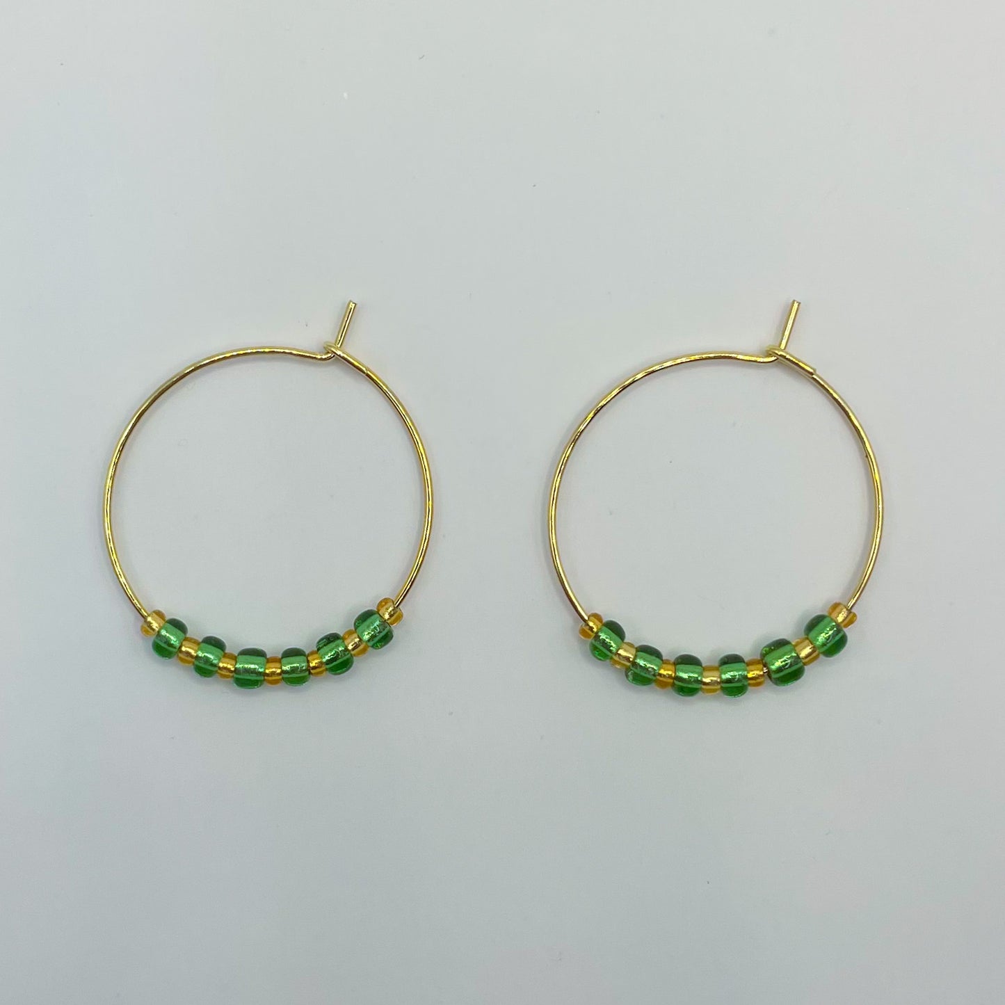 Earrings Green